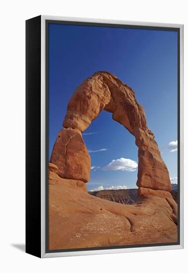 Utah, Arches National Park, Delicate Arch, 65 Ft. 20 M Tall Iconic Landmark-David Wall-Framed Premier Image Canvas