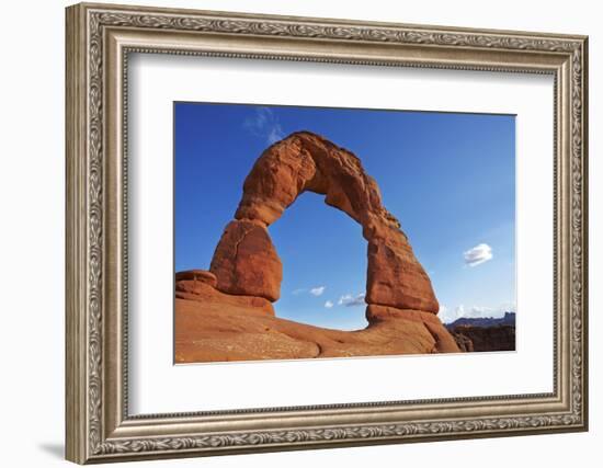 Utah, Arches National Park, Delicate Arch, 65 Ft. 20 M Tall Iconic Landmark-David Wall-Framed Photographic Print