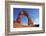 Utah, Arches National Park, Delicate Arch, 65 Ft. 20 M Tall Iconic Landmark-David Wall-Framed Photographic Print