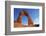 Utah, Arches National Park, Delicate Arch, 65 Ft. 20 M Tall Iconic Landmark-David Wall-Framed Photographic Print