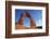 Utah, Arches National Park, Delicate Arch, 65 Ft. 20 M Tall Iconic Landmark-David Wall-Framed Photographic Print