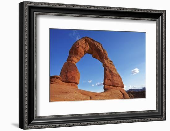 Utah, Arches National Park, Delicate Arch, 65 Ft. 20 M Tall Iconic Landmark-David Wall-Framed Photographic Print