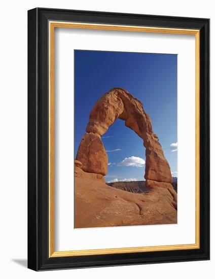 Utah, Arches National Park, Delicate Arch, 65 Ft. 20 M Tall Iconic Landmark-David Wall-Framed Photographic Print