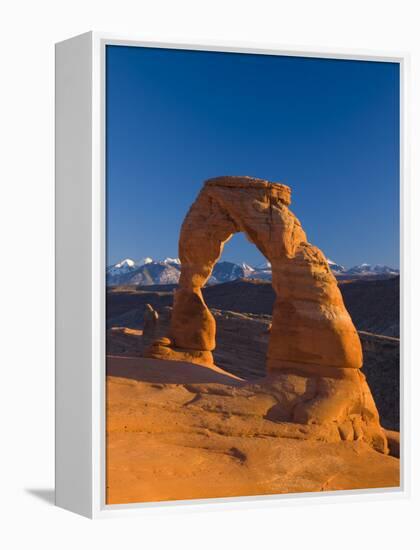 Utah, Arches National Park, Delicate Arch, USA-Alan Copson-Framed Premier Image Canvas