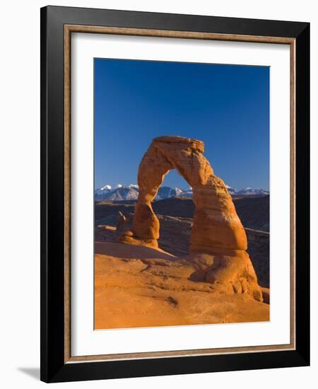 Utah, Arches National Park, Delicate Arch, USA-Alan Copson-Framed Photographic Print