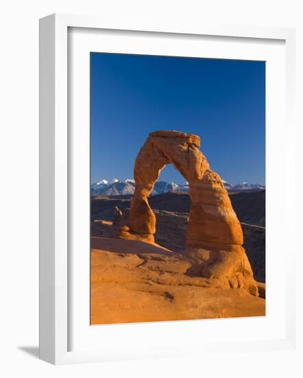 Utah, Arches National Park, Delicate Arch, USA-Alan Copson-Framed Photographic Print