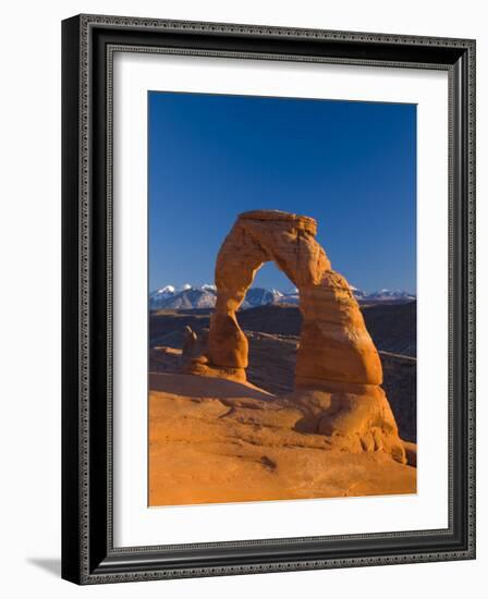 Utah, Arches National Park, Delicate Arch, USA-Alan Copson-Framed Photographic Print