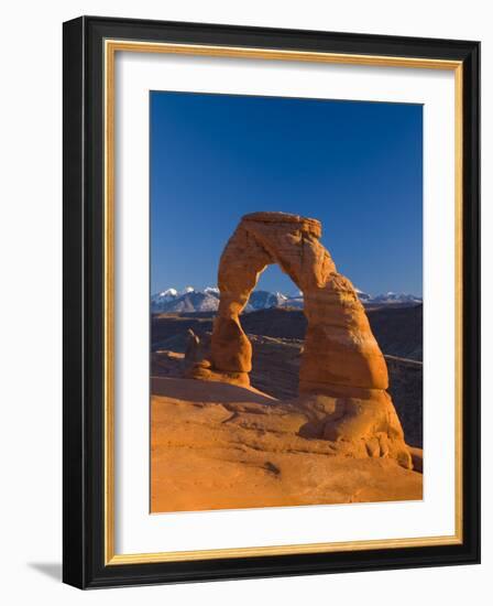 Utah, Arches National Park, Delicate Arch, USA-Alan Copson-Framed Photographic Print