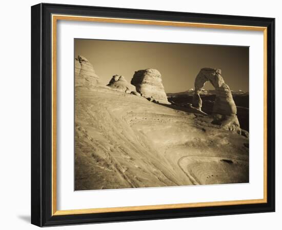 Utah, Arches National Park, Delicate Arch, USA-Alan Copson-Framed Photographic Print