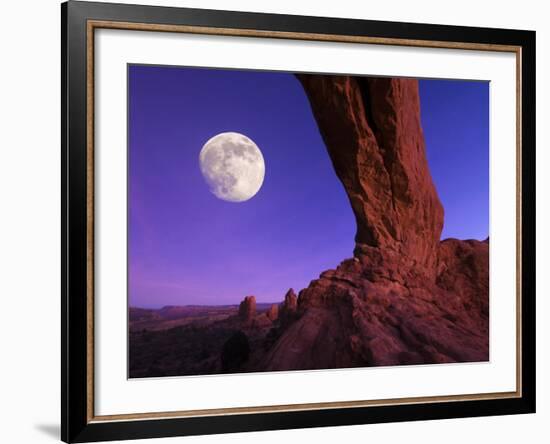 Utah, Arches National Park, North Arch, USA-Alan Copson-Framed Photographic Print