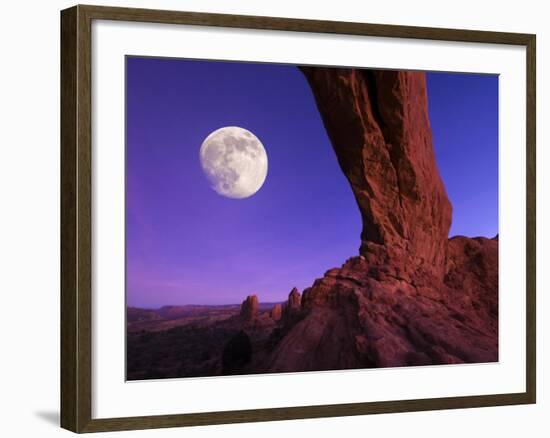 Utah, Arches National Park, North Arch, USA-Alan Copson-Framed Photographic Print