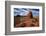 Utah, Arches National Park, Rock Formations from La Sal Mountains Viewpoint-David Wall-Framed Photographic Print