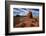 Utah, Arches National Park, Rock Formations from La Sal Mountains Viewpoint-David Wall-Framed Photographic Print