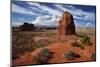 Utah, Arches National Park, Rock Formations from La Sal Mountains Viewpoint-David Wall-Mounted Photographic Print