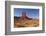 Utah. Arizona Border, Navajo Nation, Monument Valley, West Mitten-David Wall-Framed Photographic Print