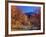 Utah. Bigtooth Maples in Autumn Below Logan Peak. Uinta-Wasatch-Cache-Scott T. Smith-Framed Photographic Print