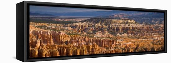 Utah, Bryce Canyon National Park, from Inspiration Point, USA-Alan Copson-Framed Premier Image Canvas