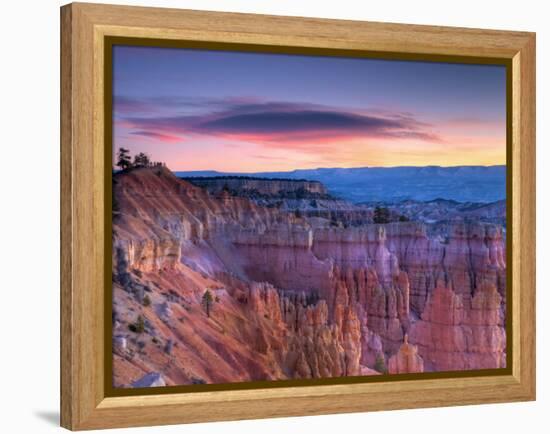 Utah, Bryce Canyon National Park, from Sunrise Point, USA-Alan Copson-Framed Premier Image Canvas