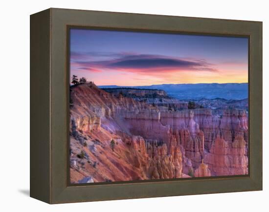 Utah, Bryce Canyon National Park, from Sunrise Point, USA-Alan Copson-Framed Premier Image Canvas