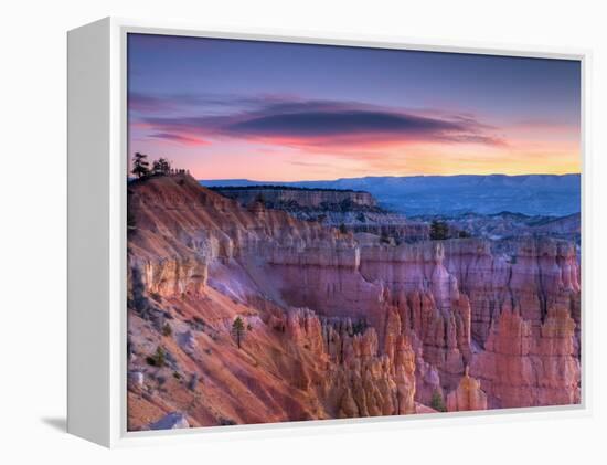 Utah, Bryce Canyon National Park, from Sunrise Point, USA-Alan Copson-Framed Premier Image Canvas