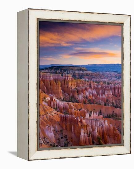 Utah, Bryce Canyon National Park, from Sunset Point, USA-Alan Copson-Framed Premier Image Canvas