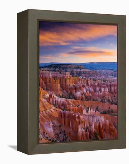 Utah, Bryce Canyon National Park, from Sunset Point, USA-Alan Copson-Framed Premier Image Canvas