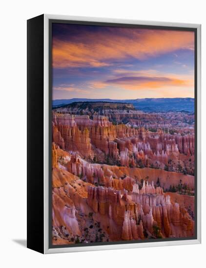 Utah, Bryce Canyon National Park, from Sunset Point, USA-Alan Copson-Framed Premier Image Canvas