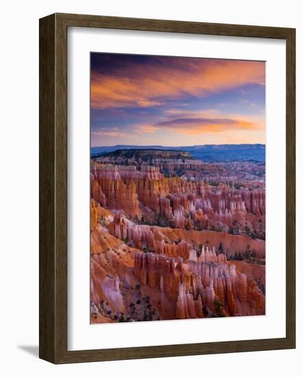 Utah, Bryce Canyon National Park, from Sunset Point, USA-Alan Copson-Framed Photographic Print