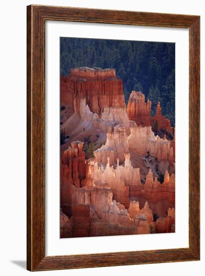 Utah, Bryce Canyon National Park, Hoodoos in Bryce Amphitheater-David Wall-Framed Photographic Print