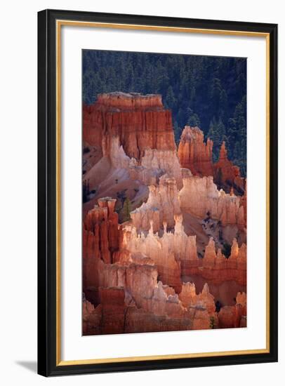 Utah, Bryce Canyon National Park, Hoodoos in Bryce Amphitheater-David Wall-Framed Photographic Print