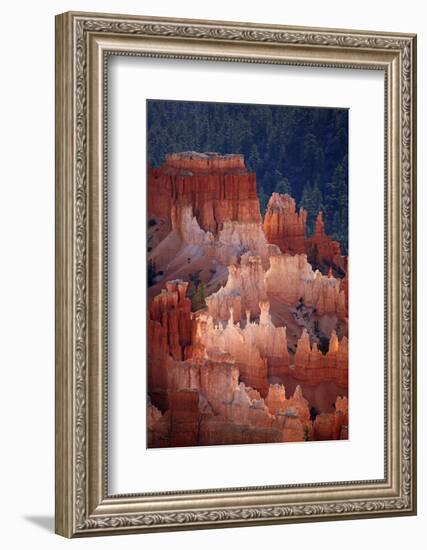 Utah, Bryce Canyon National Park, Hoodoos in Bryce Amphitheater-David Wall-Framed Photographic Print