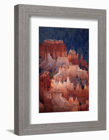 Utah, Bryce Canyon National Park, Hoodoos in Bryce Amphitheater-David Wall-Framed Photographic Print