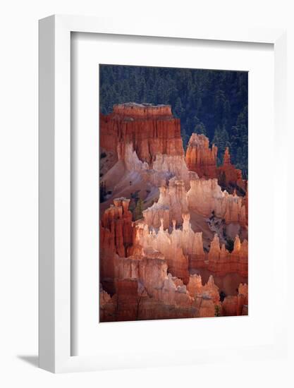 Utah, Bryce Canyon National Park, Hoodoos in Bryce Amphitheater-David Wall-Framed Photographic Print