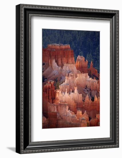 Utah, Bryce Canyon National Park, Hoodoos in Bryce Amphitheater-David Wall-Framed Photographic Print