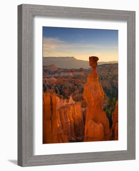 Utah, Bryce Canyon National Park, Thors Hammer Near Sunset Point, USA-Alan Copson-Framed Photographic Print