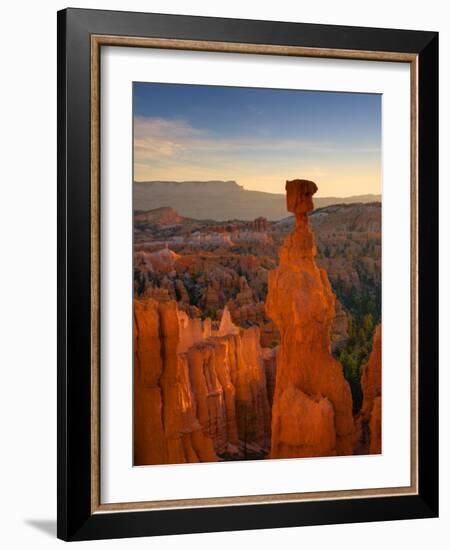 Utah, Bryce Canyon National Park, Thors Hammer Near Sunset Point, USA-Alan Copson-Framed Photographic Print