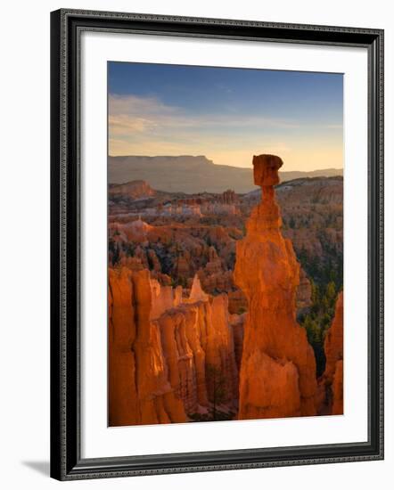 Utah, Bryce Canyon National Park, Thors Hammer Near Sunset Point, USA-Alan Copson-Framed Photographic Print