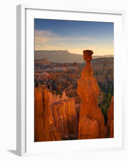 Utah, Bryce Canyon National Park, Thors Hammer Near Sunset Point, USA-Alan Copson-Framed Photographic Print