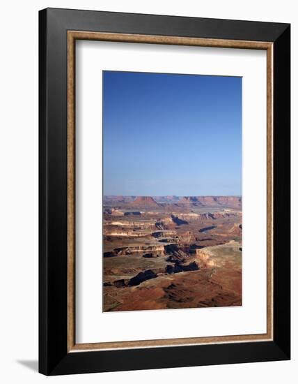 Utah, Canyonlands National Park, White Rim and Green River, Island in the Sky-David Wall-Framed Photographic Print