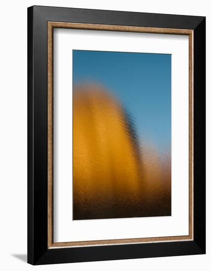 Utah. Colorful Abstract Reflections of Canyon Walls on Lake Powell-Judith Zimmerman-Framed Photographic Print