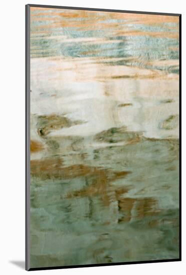 Utah. Colorful Abstract Reflections of Canyon Walls on Lake Powell-Judith Zimmerman-Mounted Photographic Print