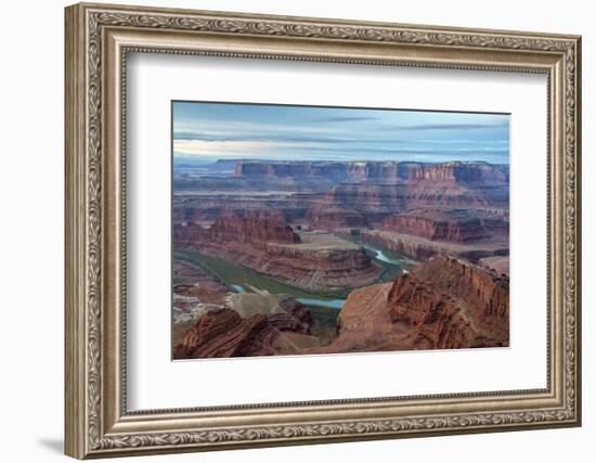 Utah, Dead Horse Point State Park. Colorado River Gooseneck Formation-Cathy & Gordon Illg-Framed Photographic Print