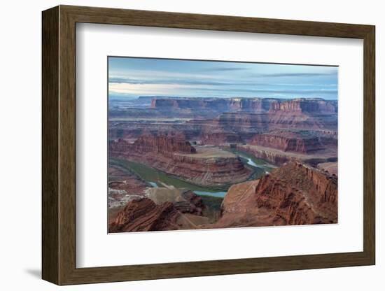 Utah, Dead Horse Point State Park. Colorado River Gooseneck Formation-Cathy & Gordon Illg-Framed Photographic Print