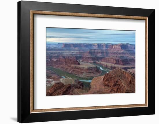 Utah, Dead Horse Point State Park. Colorado River Gooseneck Formation-Cathy & Gordon Illg-Framed Photographic Print