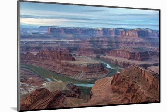 Utah, Dead Horse Point State Park. Colorado River Gooseneck Formation-Cathy & Gordon Illg-Mounted Photographic Print