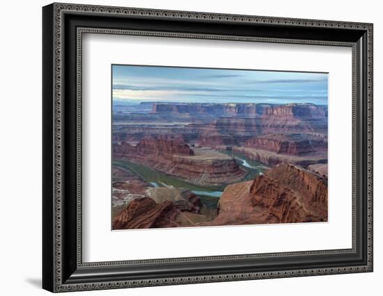 Utah, Dead Horse Point State Park. Colorado River Gooseneck Formation-Cathy & Gordon Illg-Framed Photographic Print