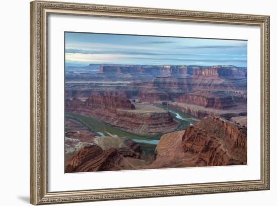 Utah, Dead Horse Point State Park. Colorado River Gooseneck Formation-Cathy & Gordon Illg-Framed Photographic Print