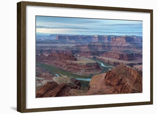 Utah, Dead Horse Point State Park. Colorado River Gooseneck Formation-Cathy & Gordon Illg-Framed Photographic Print