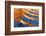 Utah, Glen Canyon Nra. Abstract of Cliff Reflection in Lake Powell-Jaynes Gallery-Framed Photographic Print