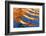 Utah, Glen Canyon Nra. Abstract of Cliff Reflection in Lake Powell-Jaynes Gallery-Framed Photographic Print